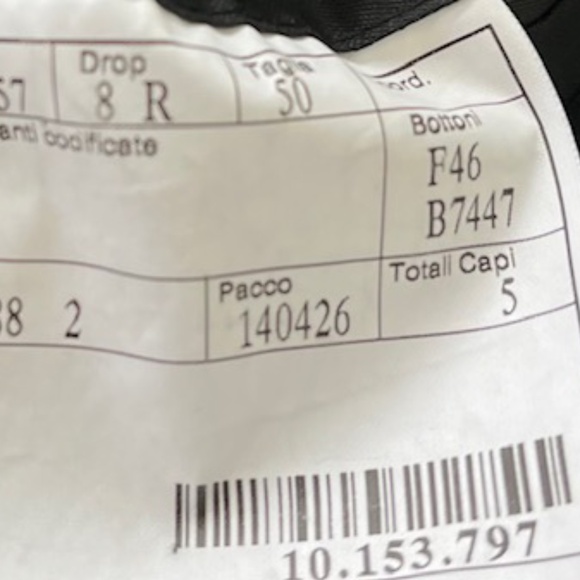 Hermes Mens Vintage Cashmere Black Coat Size 50 - Picture 10 of 10